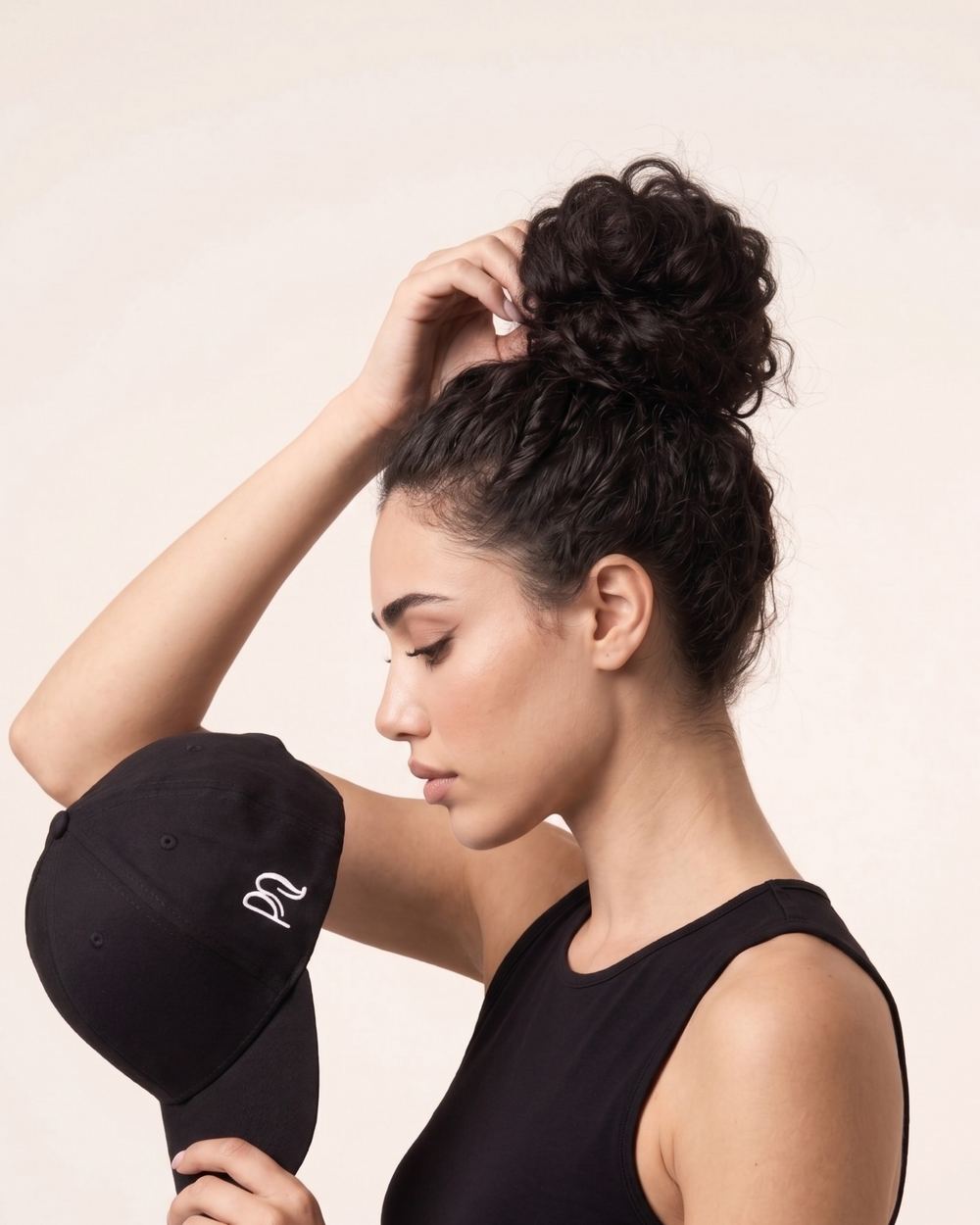 Ponyback cap step image