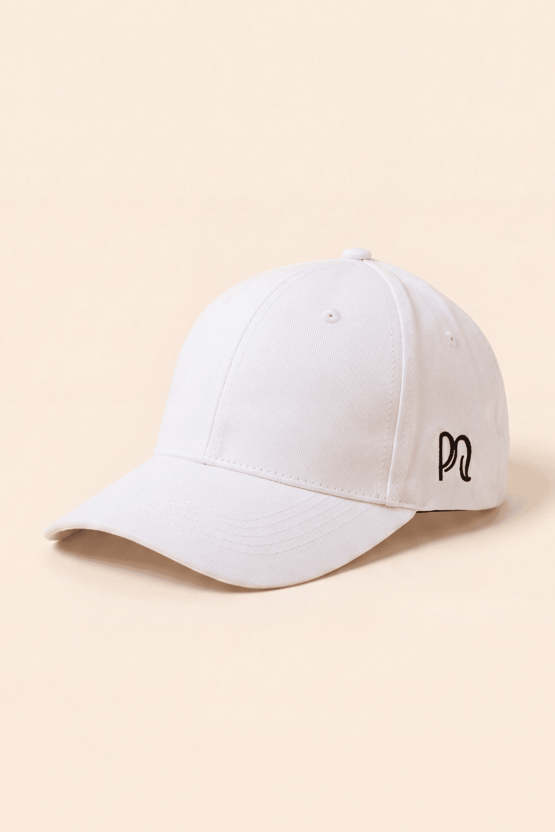 Snow White Ponyte Cap