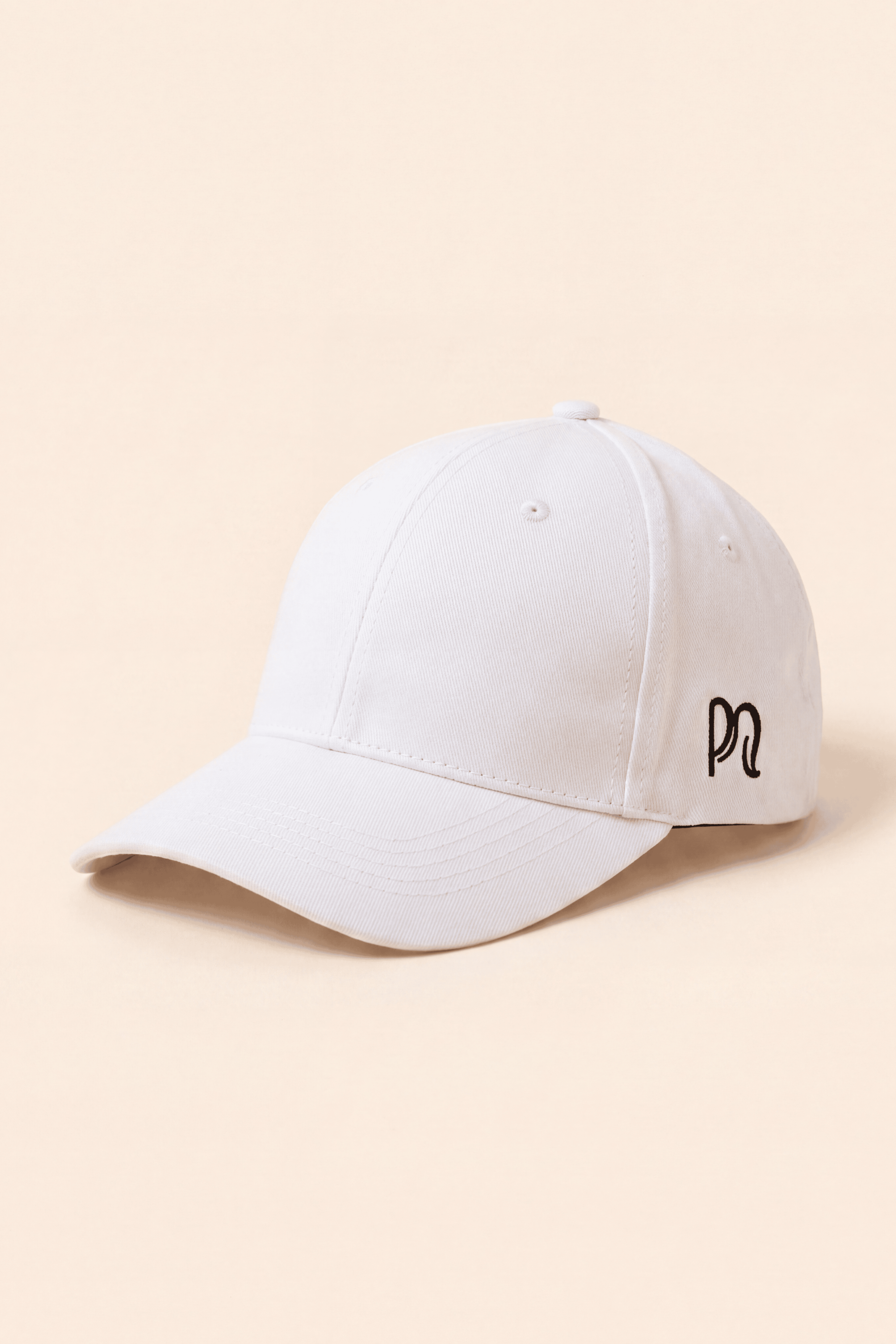 Snow White Ponyte Cap