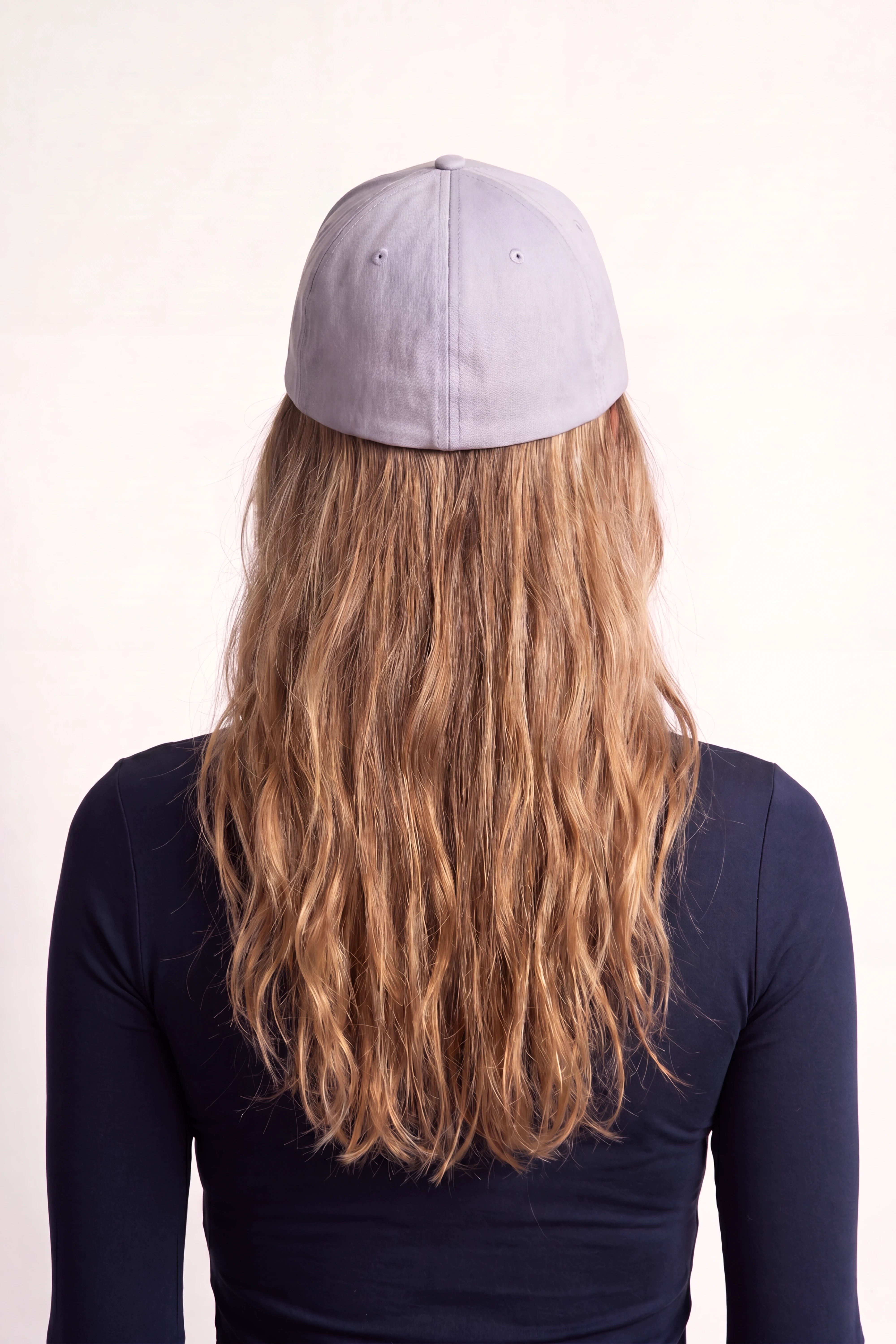 Ash Grey Ponyte Cap