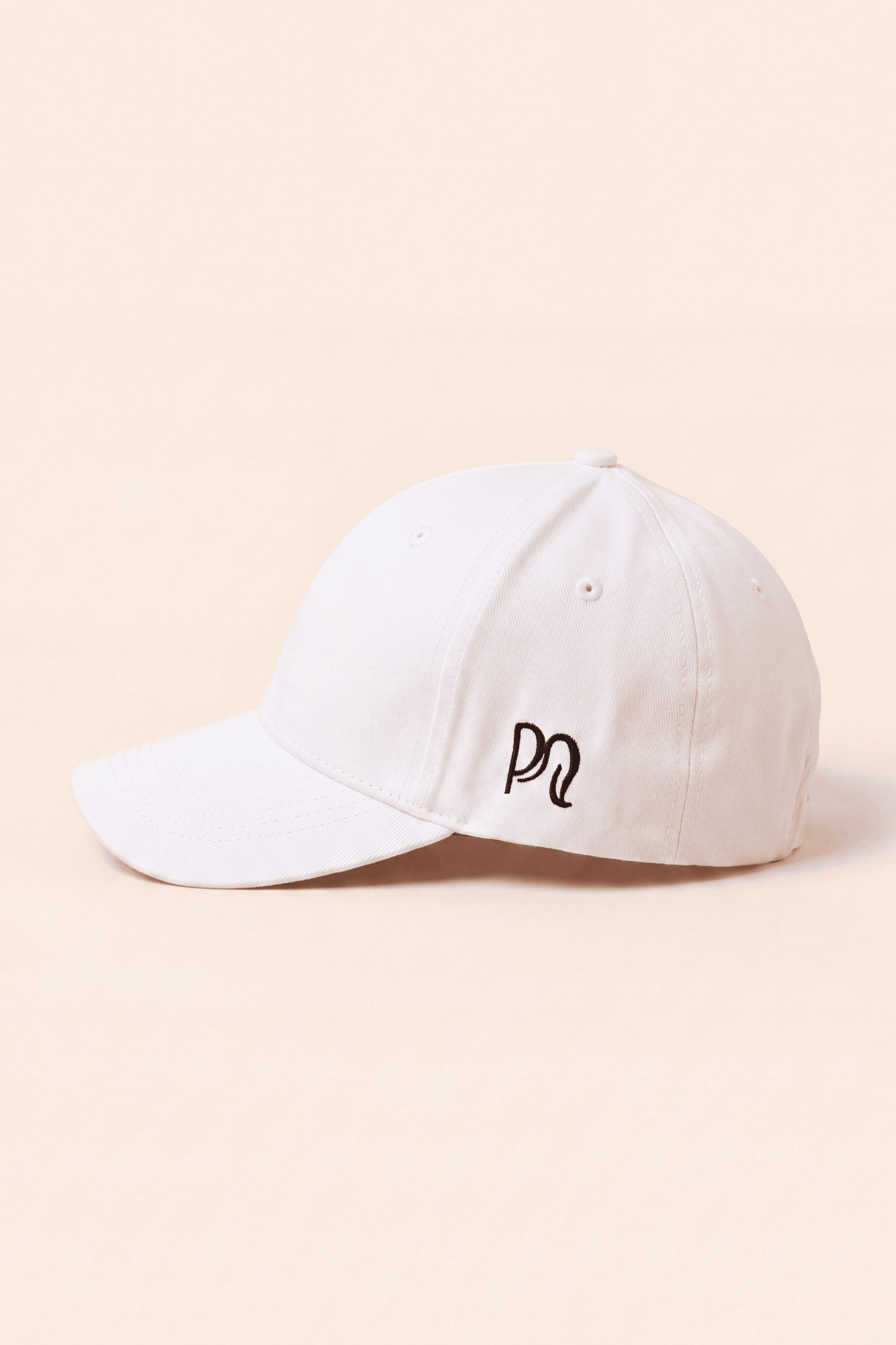 Snow White Ponyte Cap
