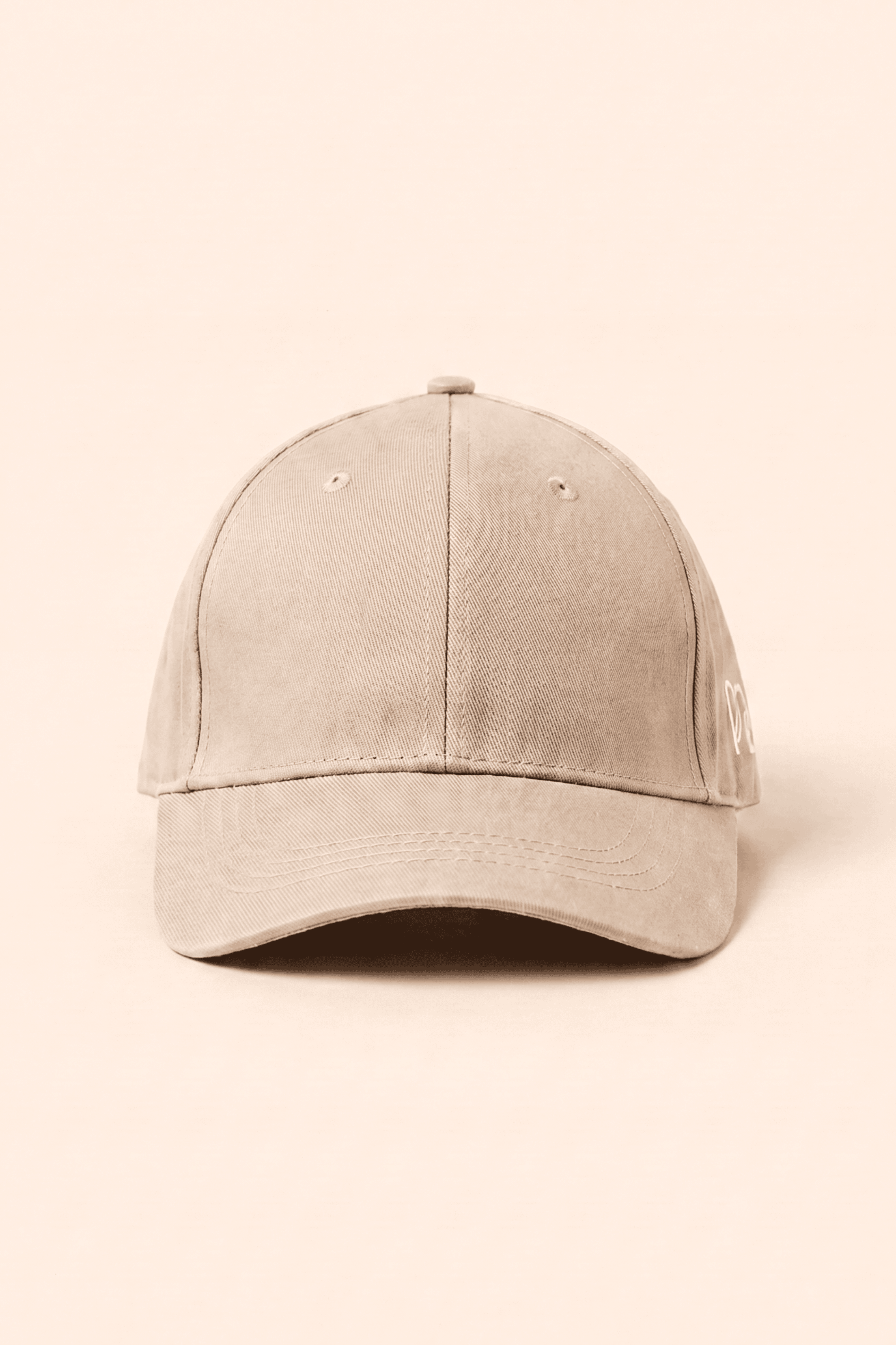 Sand Beige Ponyte Cap