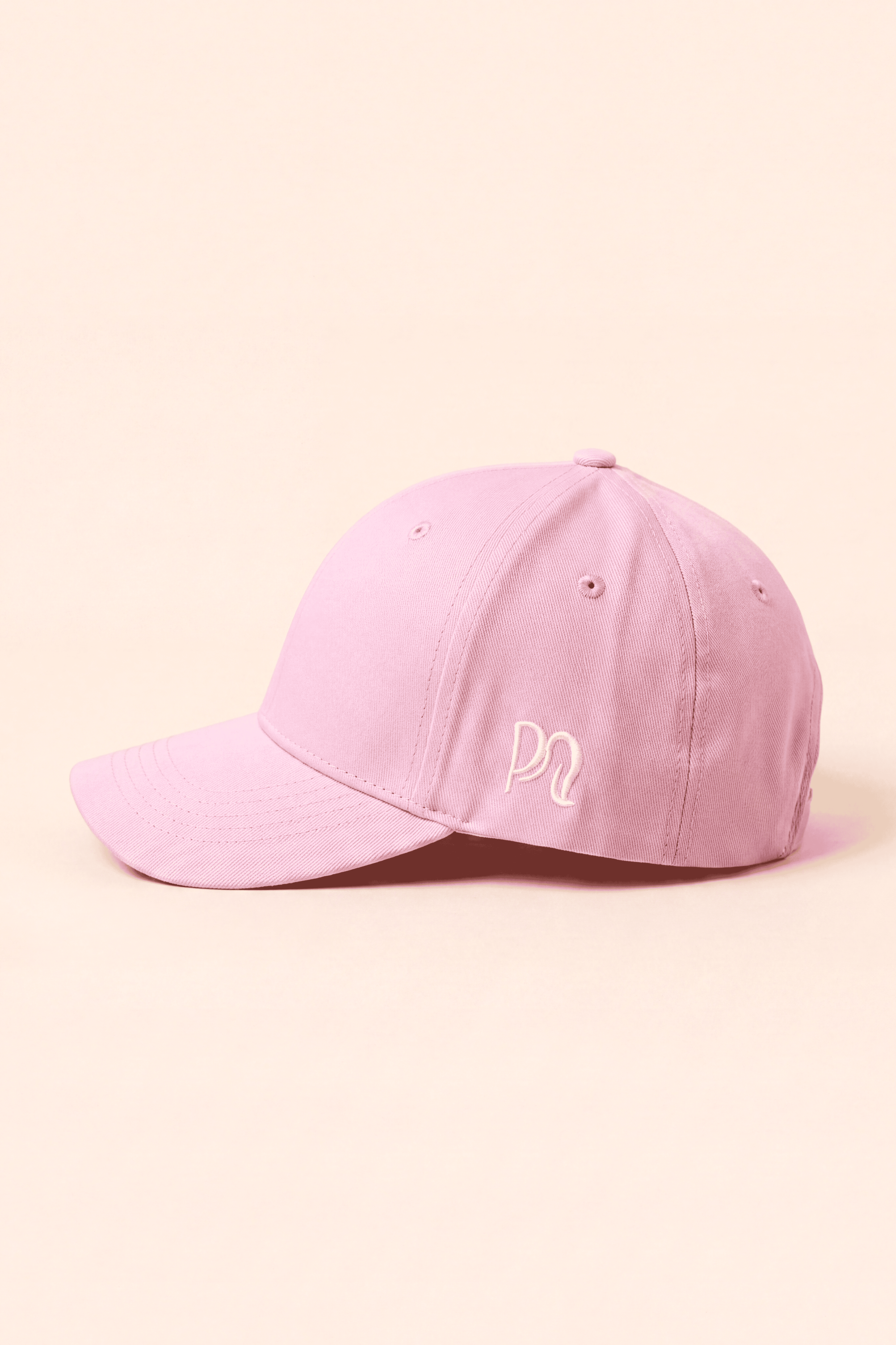 Bloom Pink Ponyte Cap