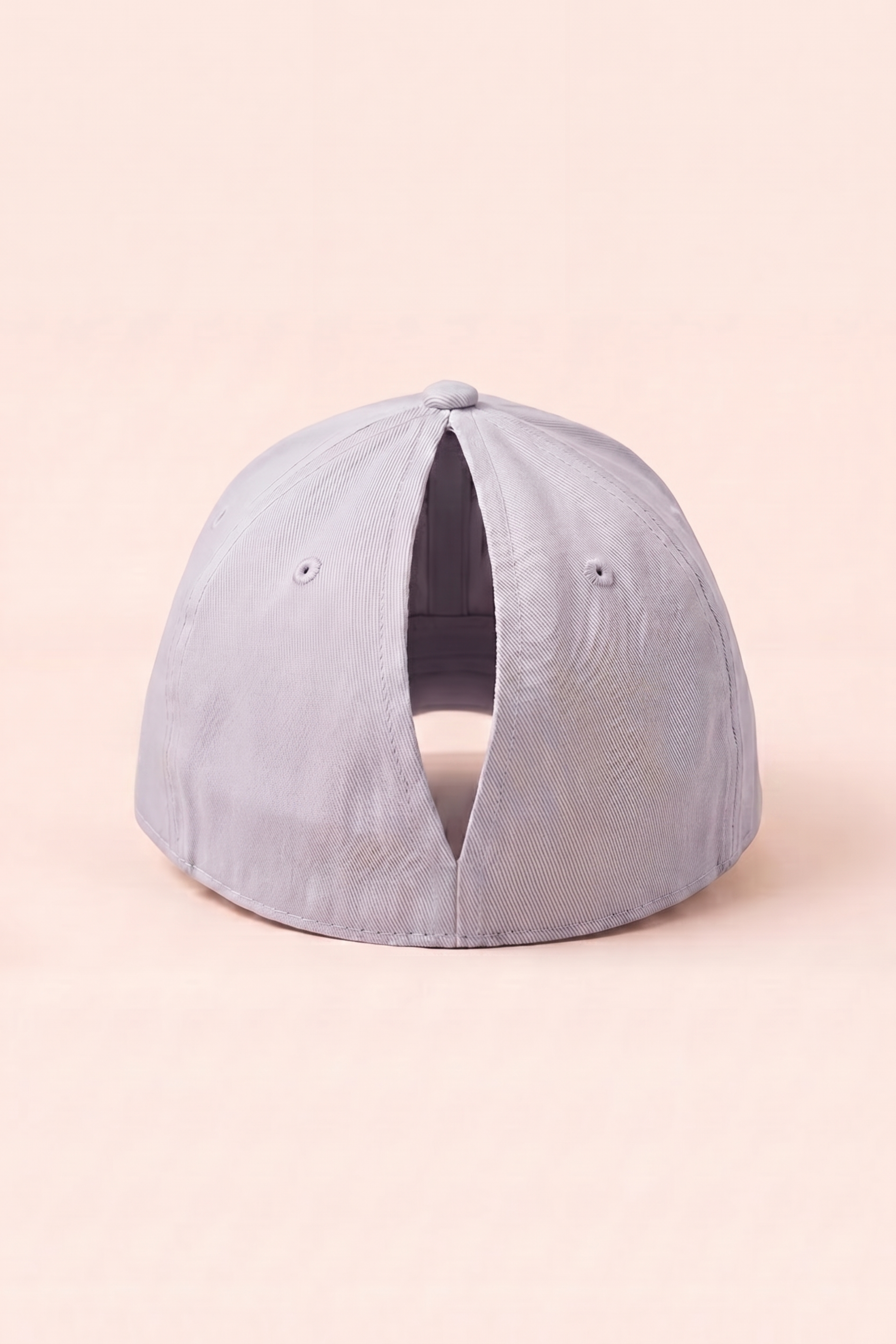 Ash Grey Ponyte Cap