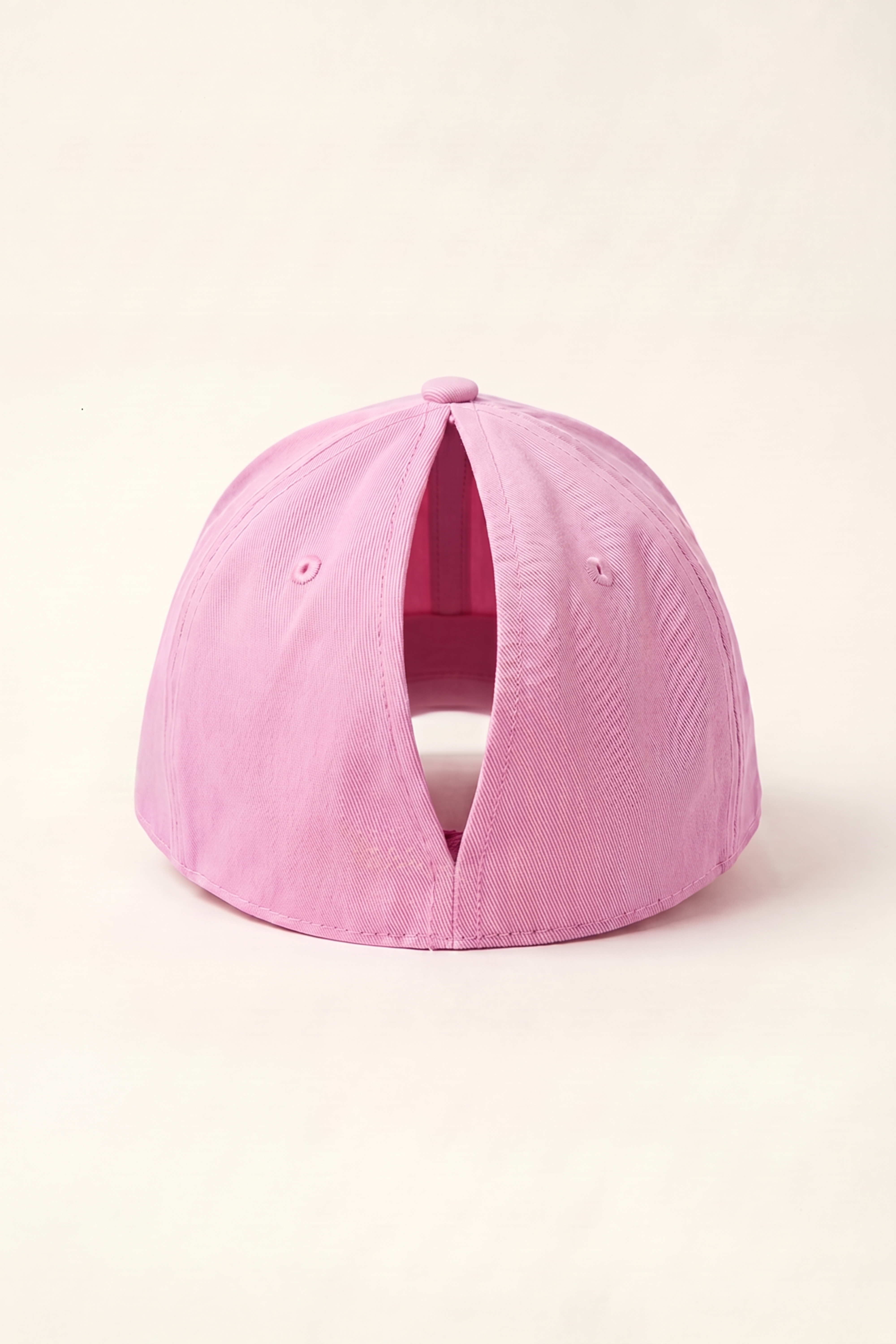 Bloom Pink Ponyte Cap