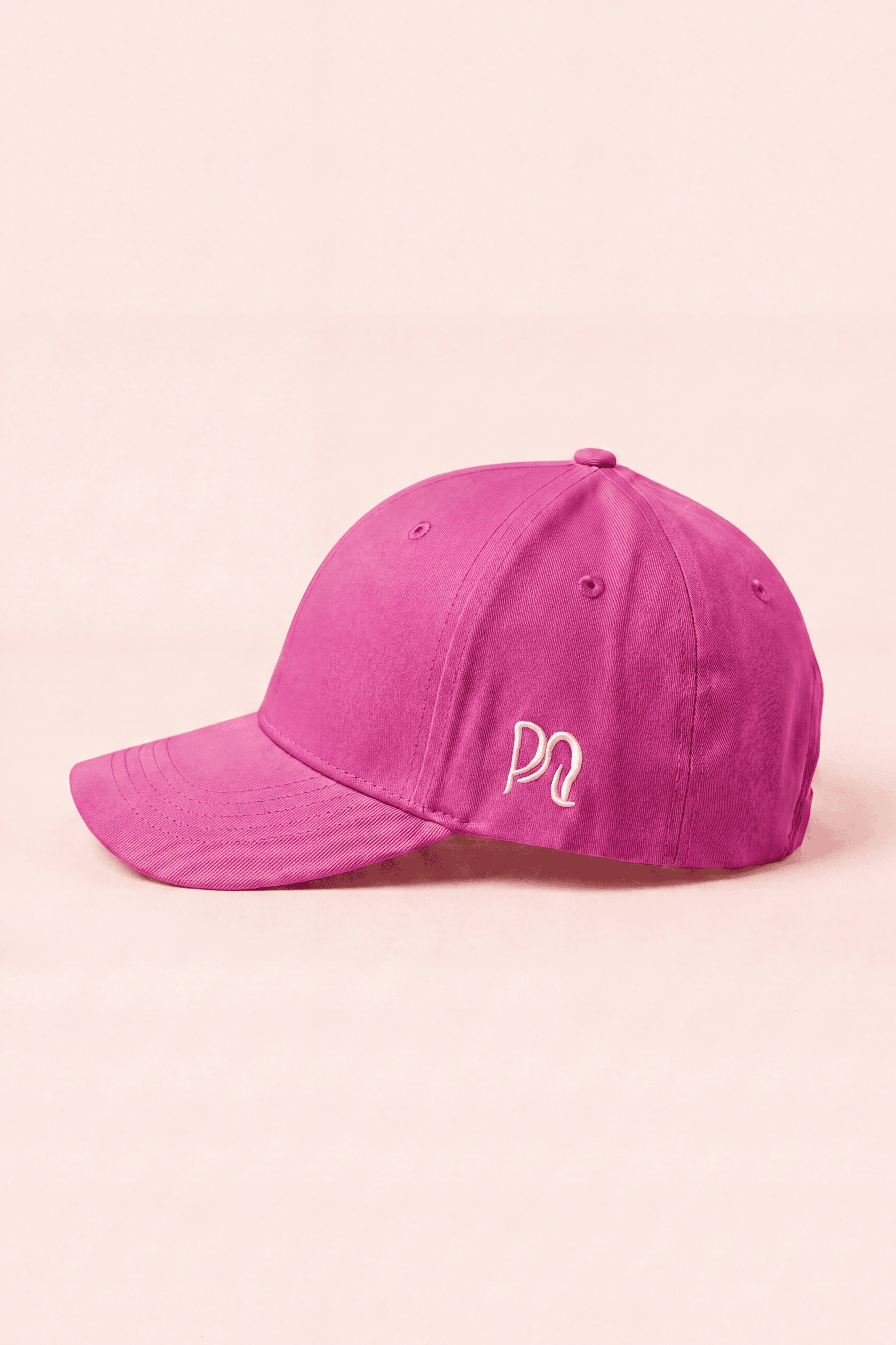 Electric Fuchsia Ponyte Cap